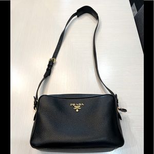 Prada black crossbody bag